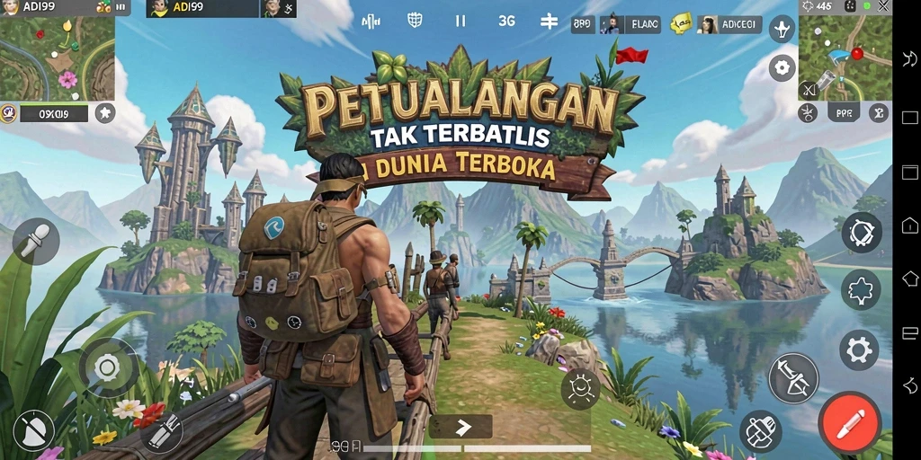 Gameplay seru di dunia terbuka ADI99 dengan berbagai misi menunggu!
