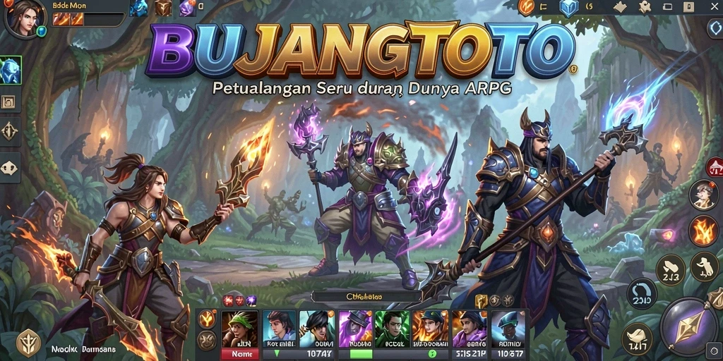 Tampilan gameplay BUJANGTOTO yang memikat dan penuh aksi.