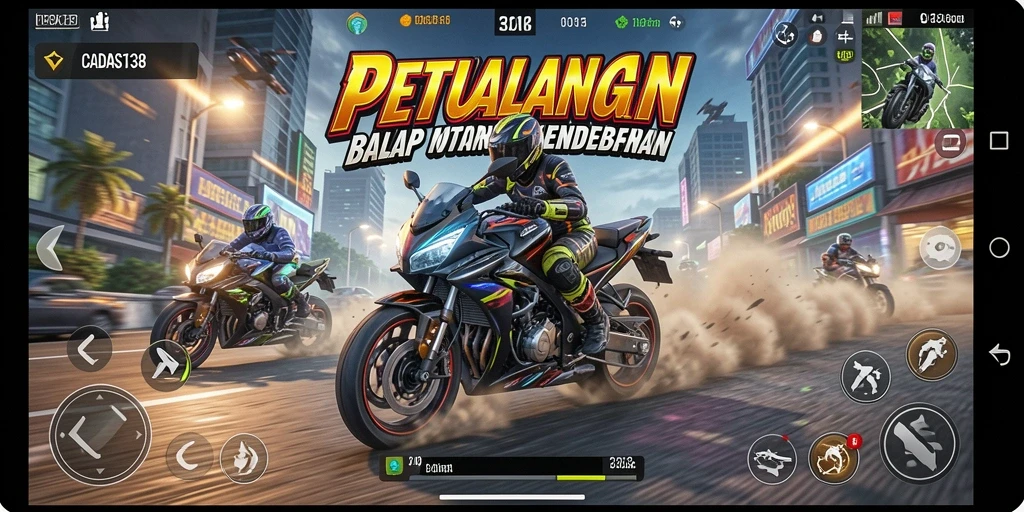 Tampilan gameplay CADAS138 yang menegangkan dan penuh aksi.