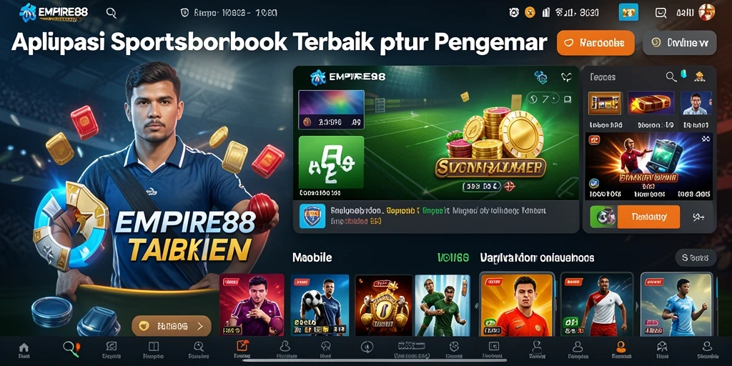 Tampilan gameplay EMPIRE88 saat taruhan olahraga berlangsung.