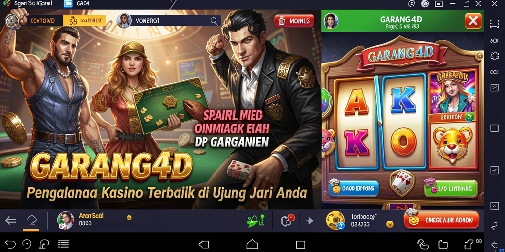 Tampilan menarik dari gameplay GARANG4D yang mendebarkan.