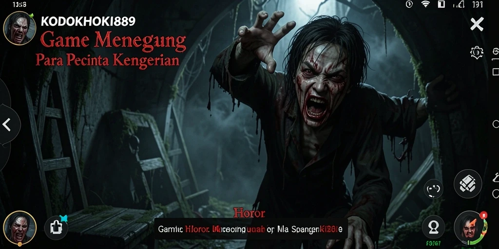 Tampilan gameplay KODOKHOKI889 yang mencekam dan penuh ketegangan.