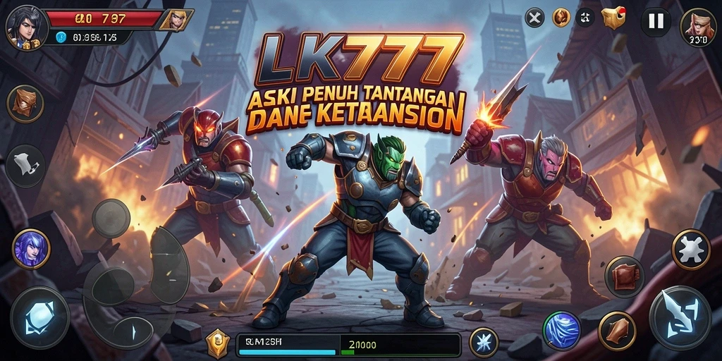 Tampilan aksi mendebarkan dalam gameplay LK777 yang penuh tantangan.