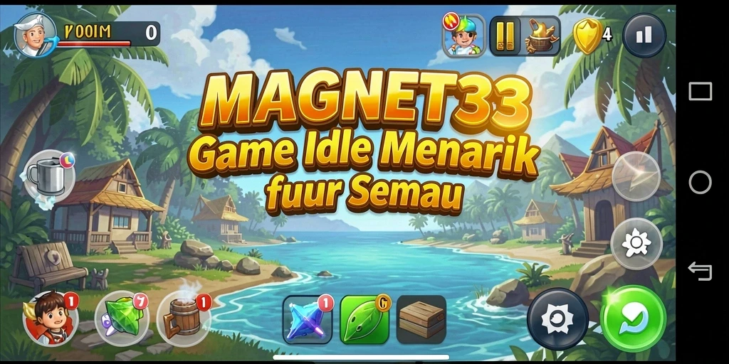 Tampilan menarik dari gameplay MAGNET33 yang menenangkan.