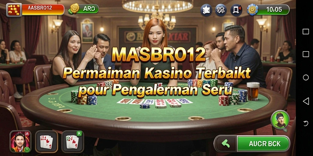 Screenshot gameplay Kasino yang menunjukkan keseruan permainan.