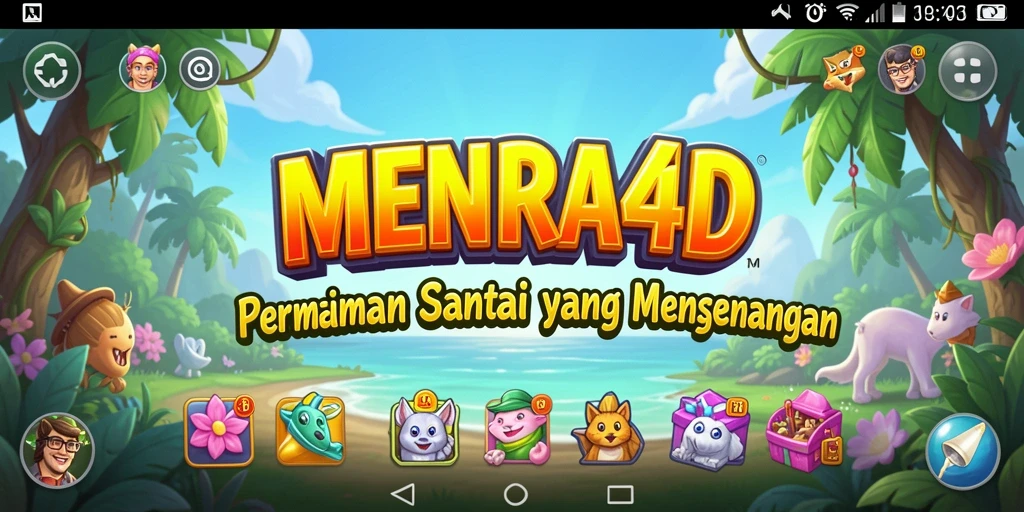 Screenshot gameplay MENARA4D menampilkan tindakan membangun menara yang seru.