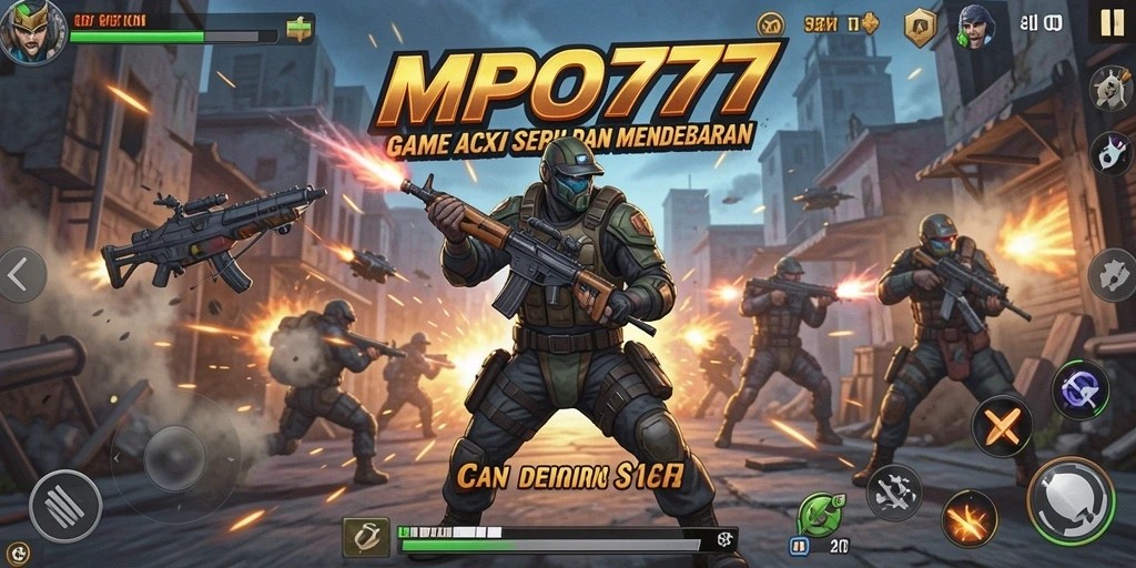 Tampilan gameplay MPO777 yang mendebarkan dan penuh aksi.