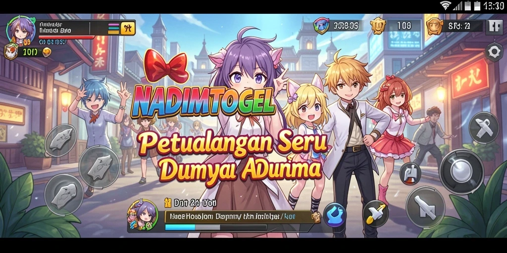 Melihat gameplay NADIMTOGEL yang penuh warna dan karakter menarik.