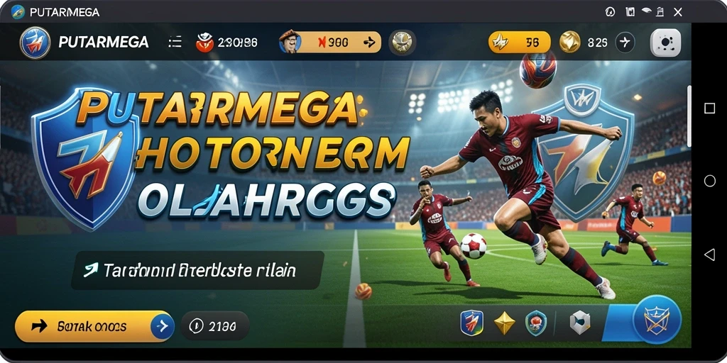 Tampilan gameplay PUTARMEGA yang menarik dan interaktif.