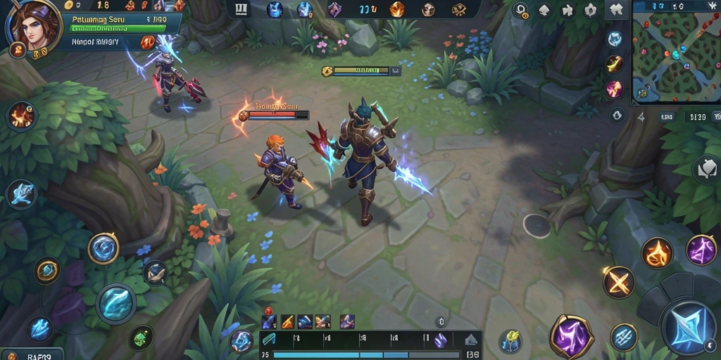 Tampilan gameplay RAP89 yang menakjubkan dalam dunia MMORPG.