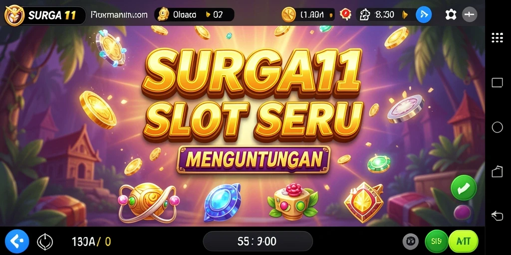 Tampilan menarik dari gameplay SURGA11 yang penuh aksi dan keseruan.