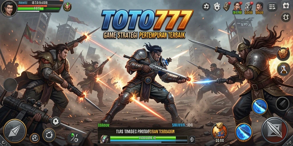 Tampilan gameplay menegangkan dan strategis di TOTO777.