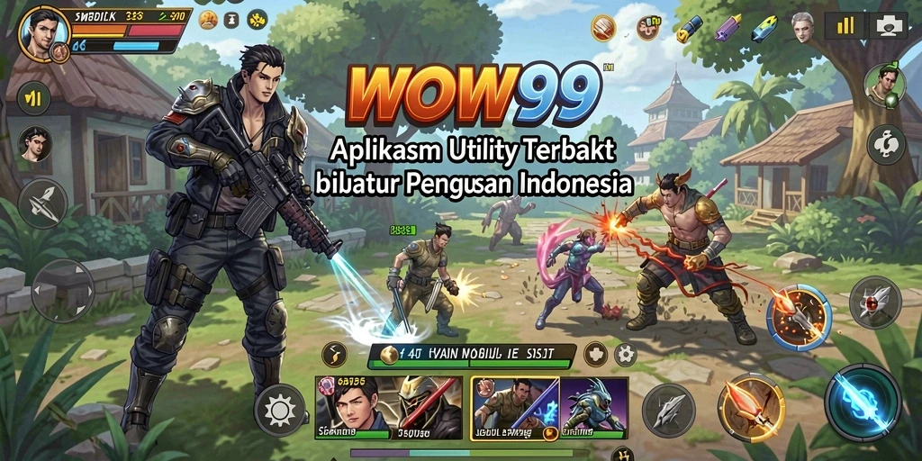Tampilan screenshot WOW99 menampilkan antarmuka yang intuitif dan fitur Utility yang lengkap.