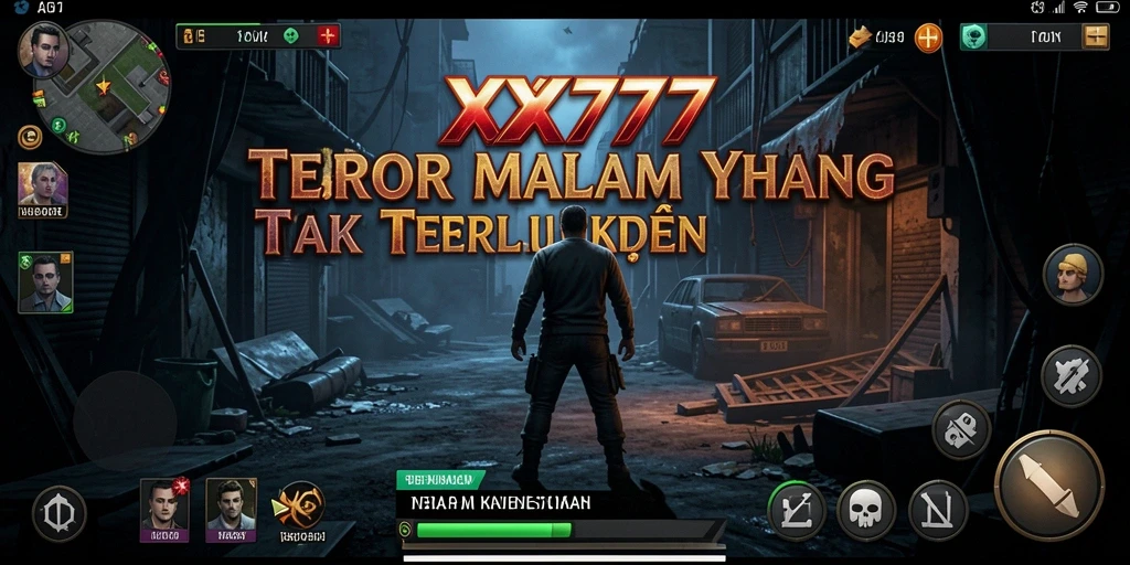 Tampilan menegangkan dari gameplay XXX777 yang penuh kengerian.